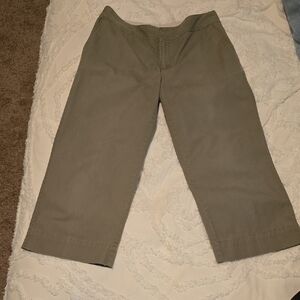 Old Navy Women's Wide Leg Cropped Pants Size 12     (0728C)